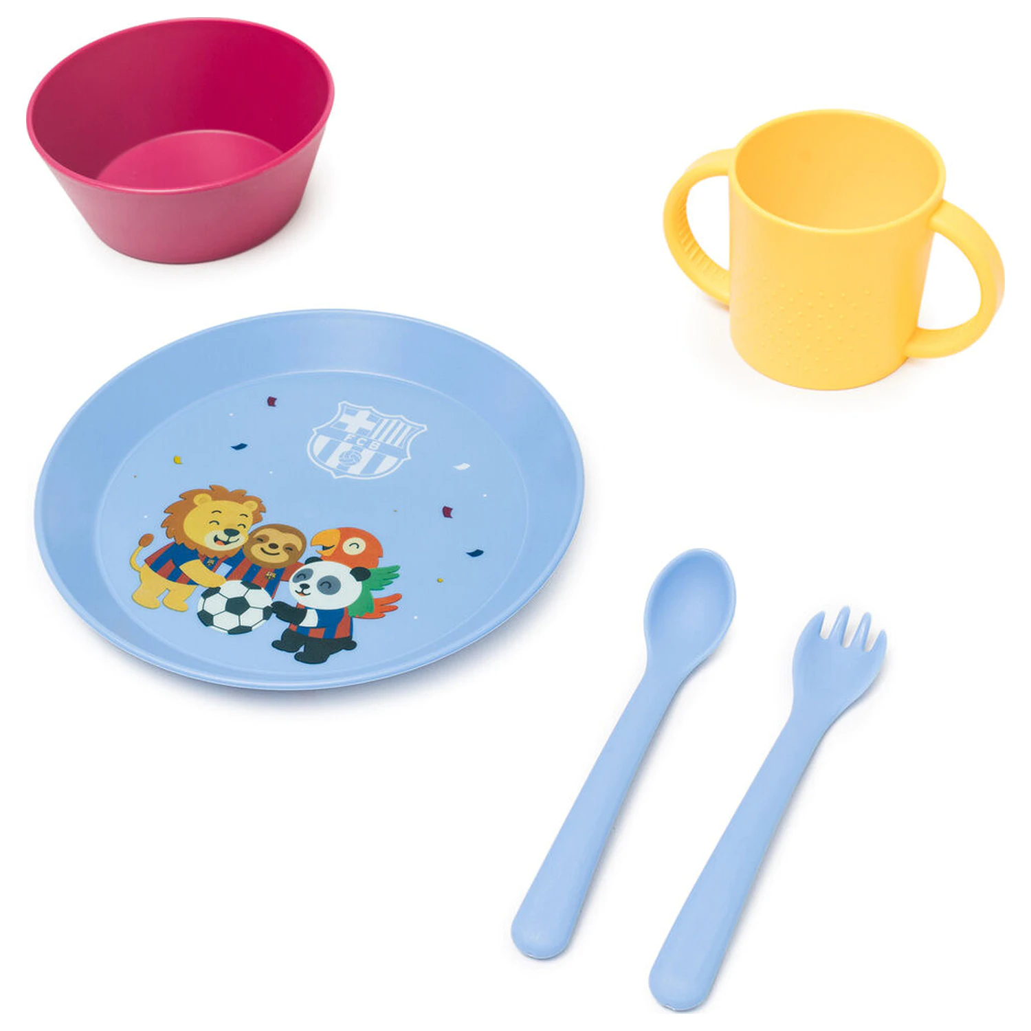 Set de vesela pentru copii F.C. Barcelona poza produsului