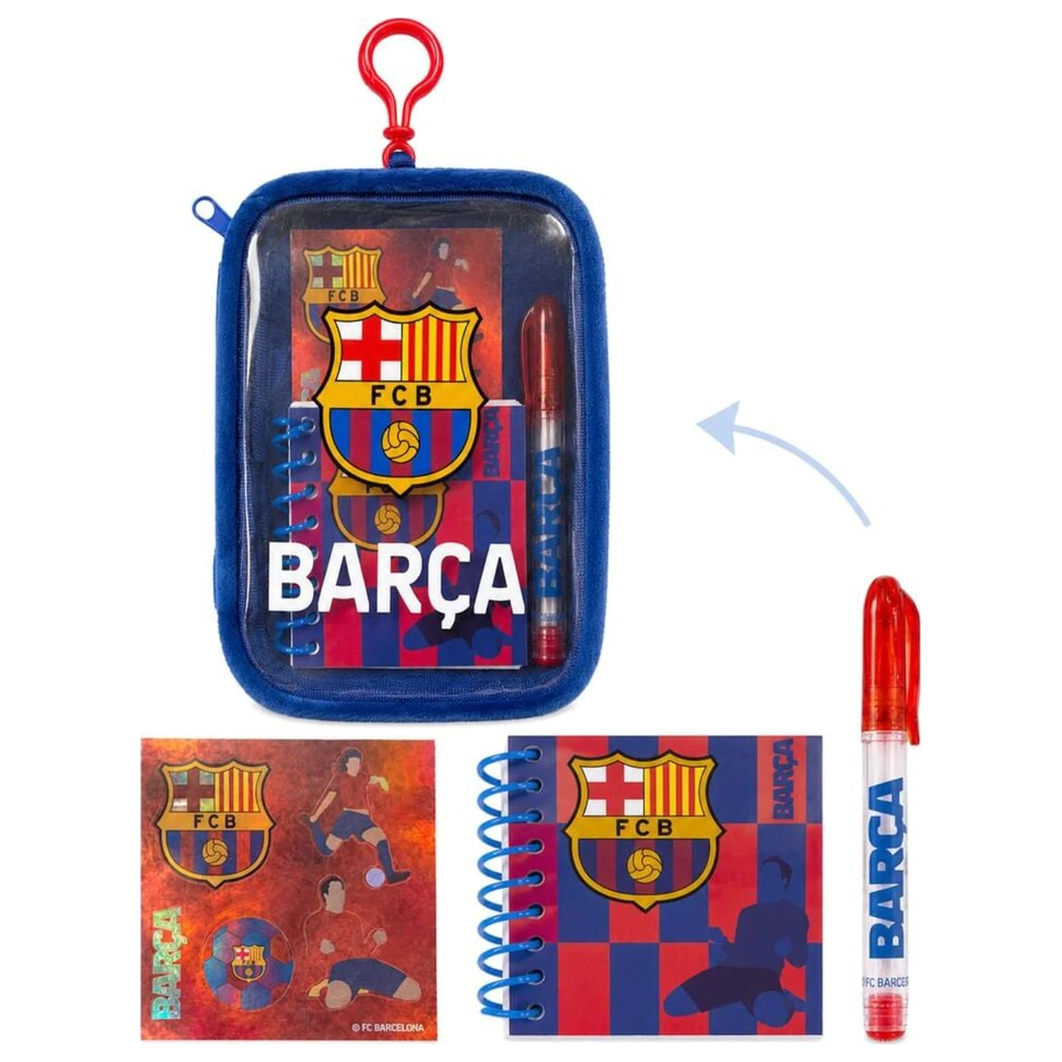 Set de papetarie F.C. Barcelona poza produsului