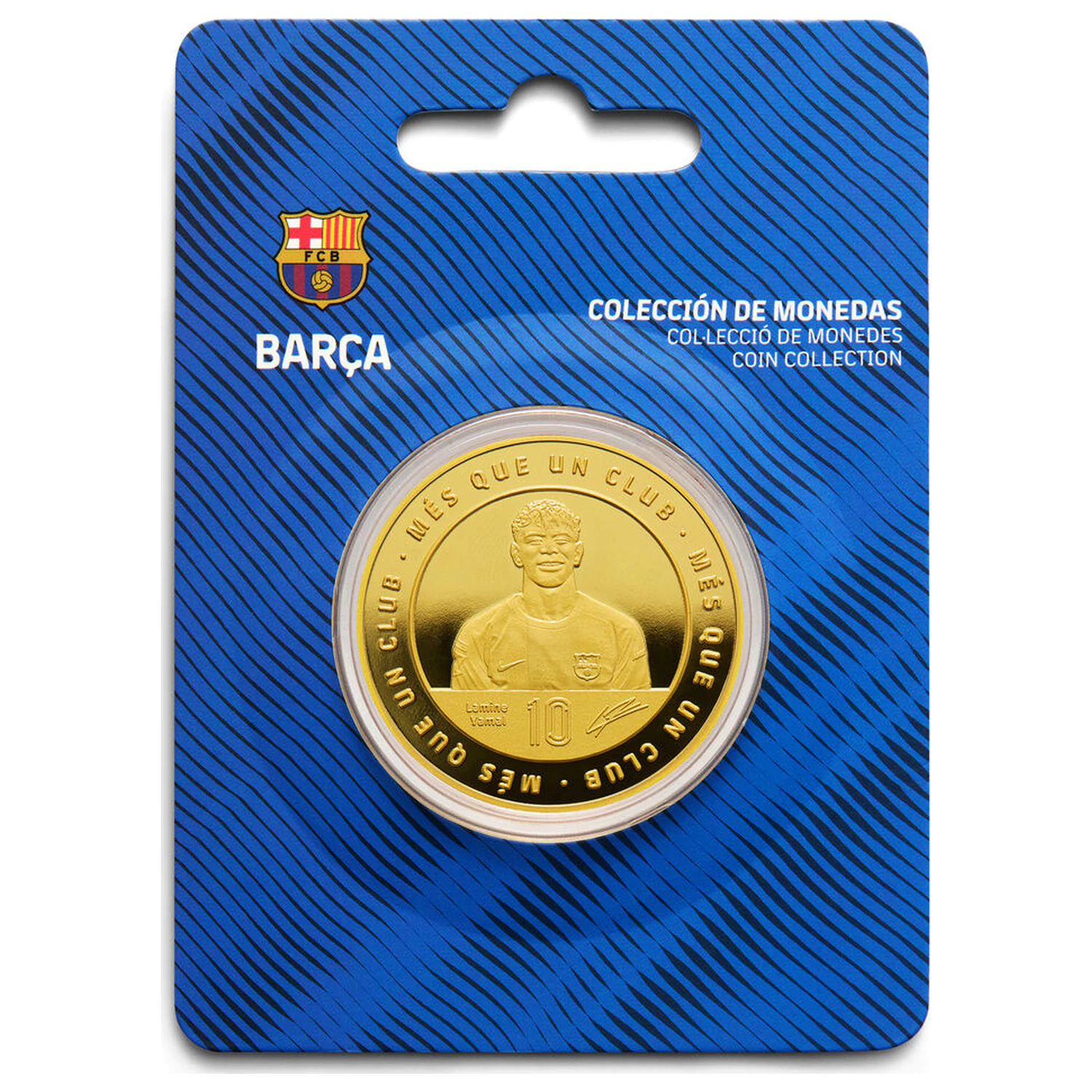 F.C. Barcelona Lamine Yamal moneda comemorativa poza produsului