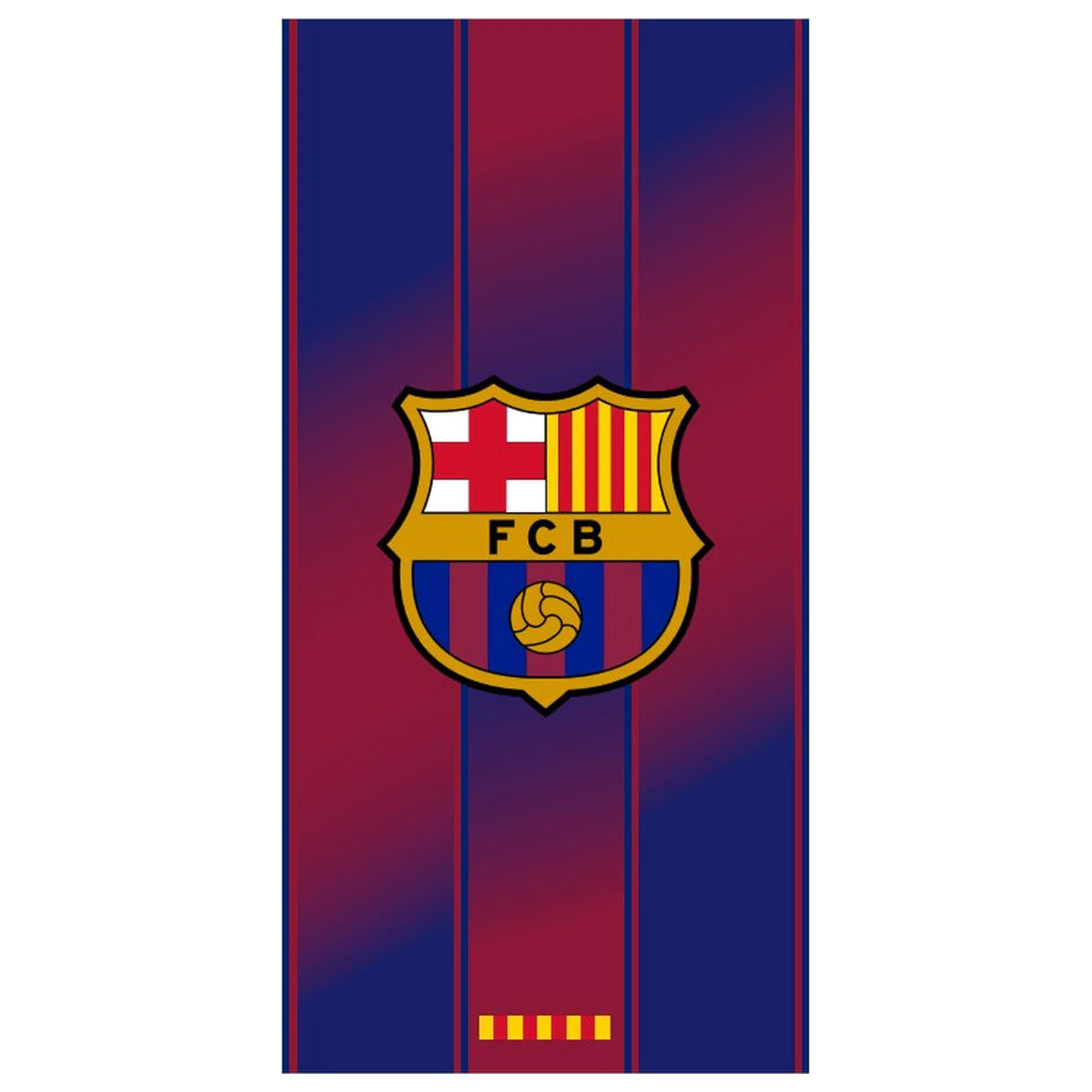 Prosop de plaja din microfibra F.C Barcelona poza produsului