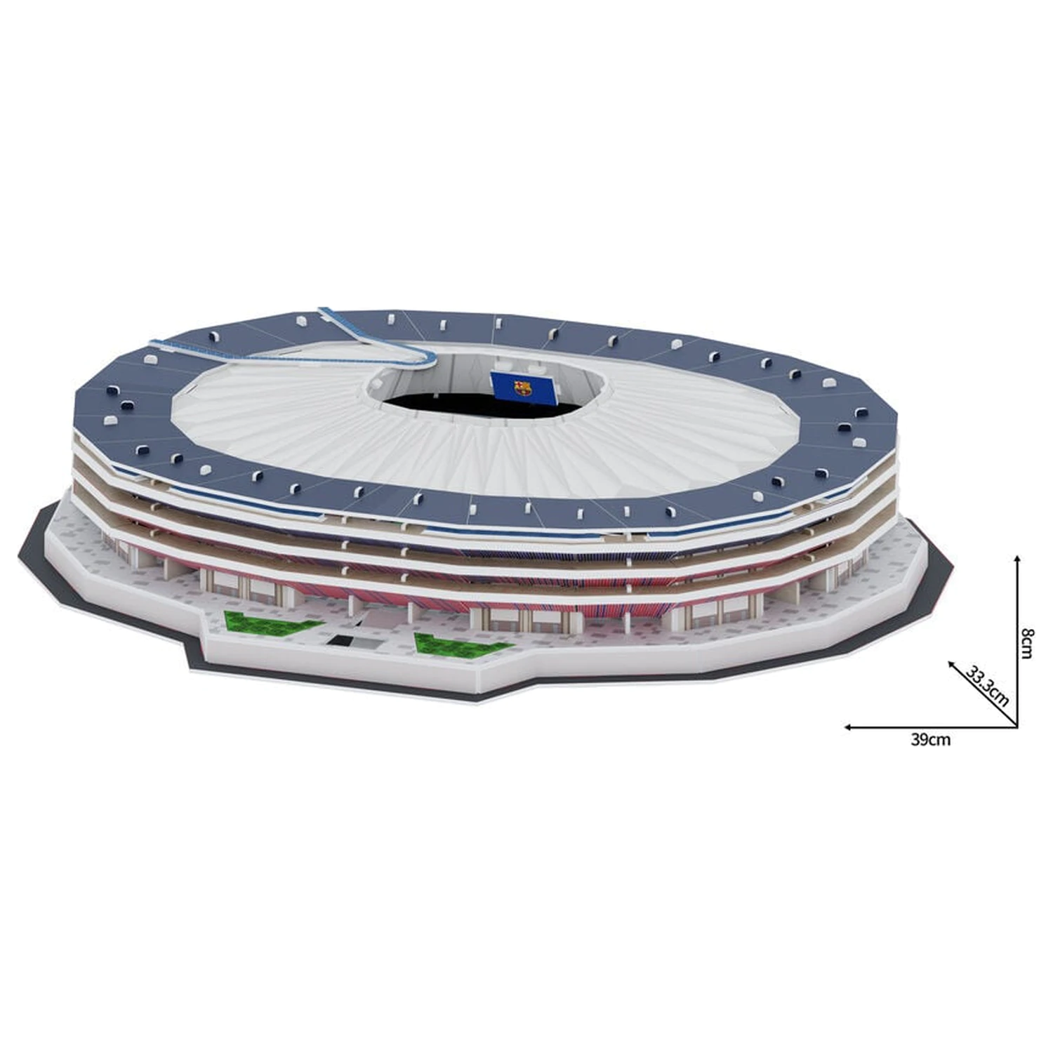 F.C. Barcelona New Spotify Camp Nou 3D Stadium puzzle poza produsului