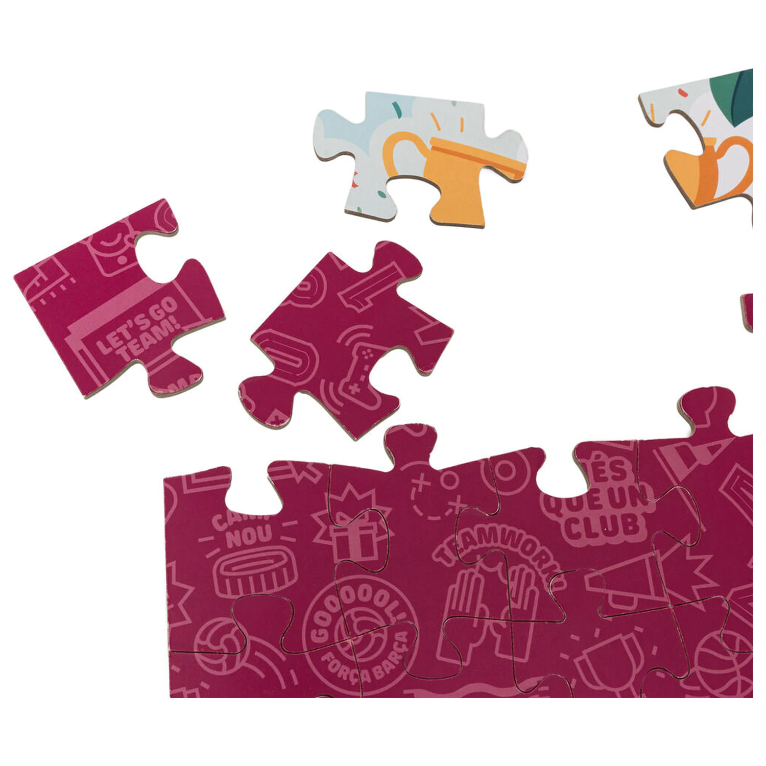 F.C. Barcelona puzzle 24 piese poza produsului