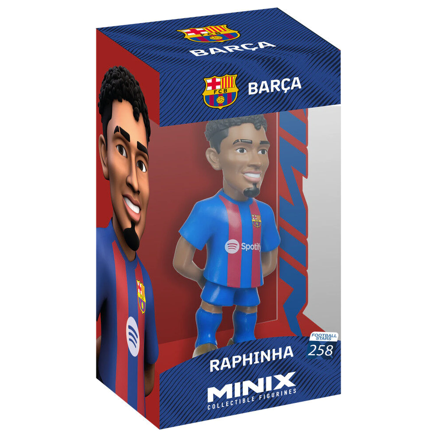 F.C. Barcelona Raphinha figurina minix 12cm poza produsului