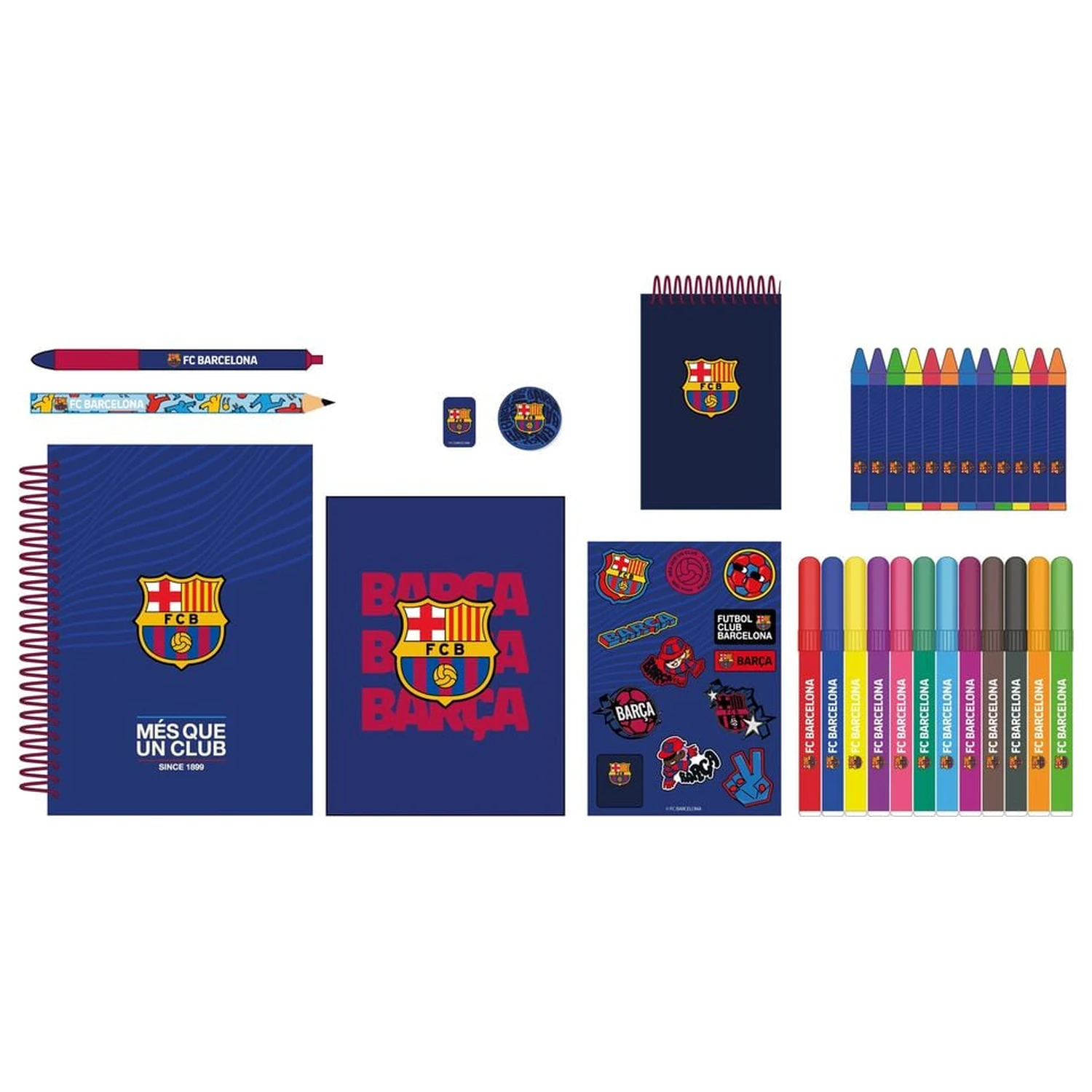 F.C. Barcelona Stage set de activitati 43 de piese poza produsului