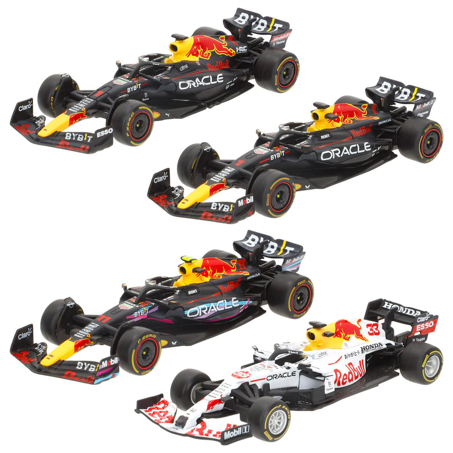 F1 Red Bull pachet metalic 4 mașini poza produsului