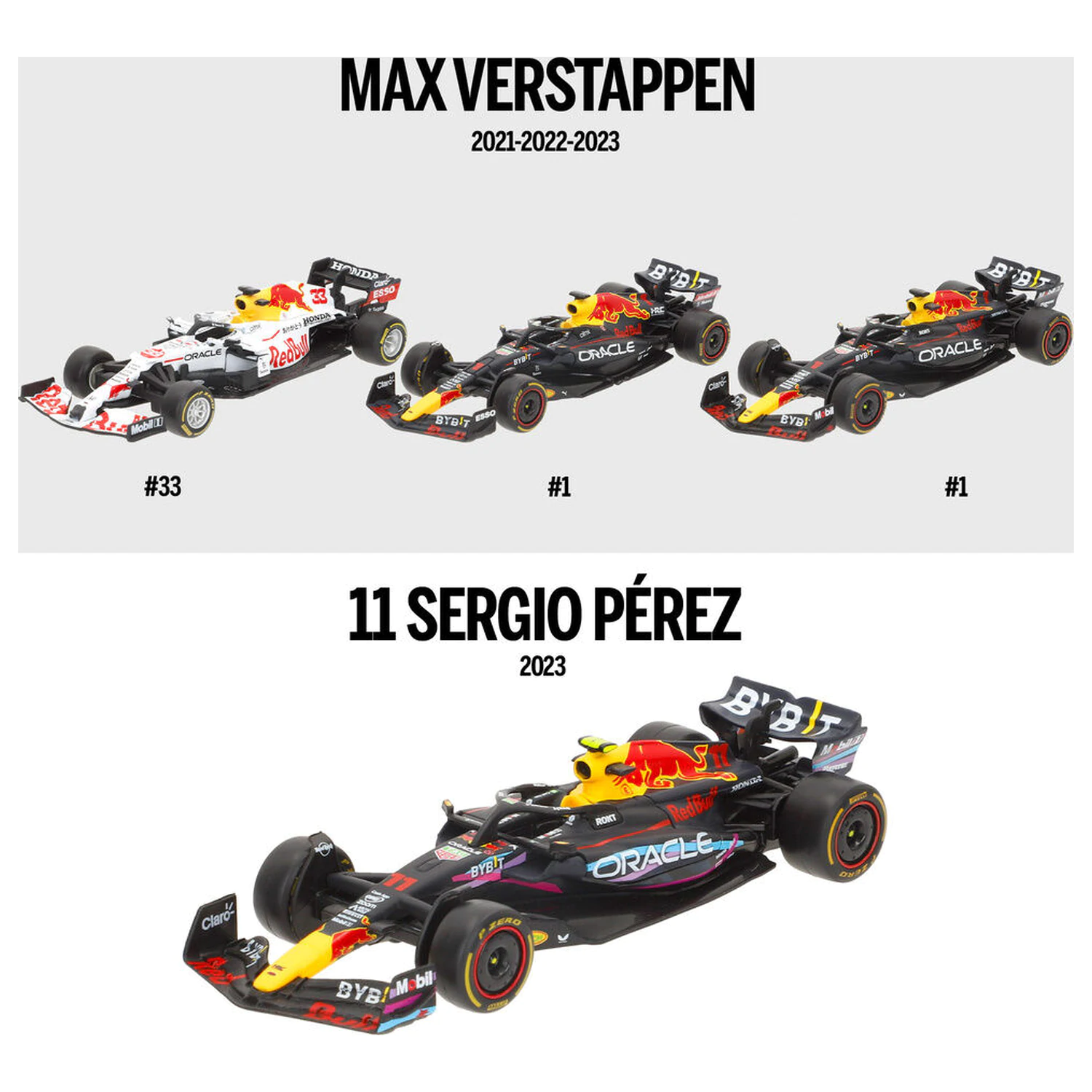 F1 Red Bull pachet metalic 4 mașini poza produsului