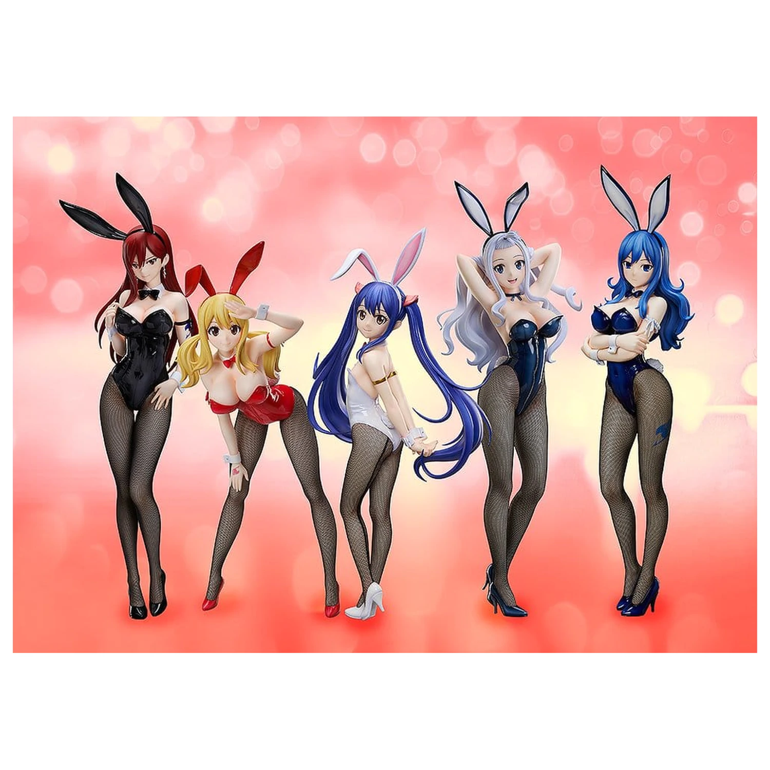 Fairy Tail PVC Figurina 1/4 Mirajane Strauss Bunny Ver. 47 cm poza produsului