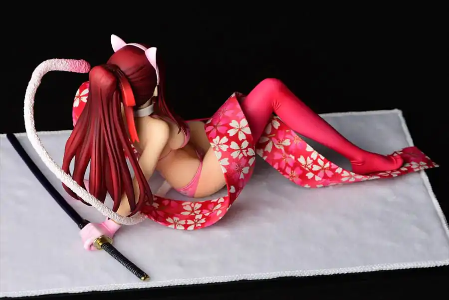 Fairy Tail Statuie 1/6 Erza Scarlet - Cherry Blossom CAT Gravure_Style 13 cm poza produsului