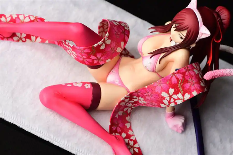 Fairy Tail Statuie 1/6 Erza Scarlet - Cherry Blossom CAT Gravure_Style 13 cm poza produsului