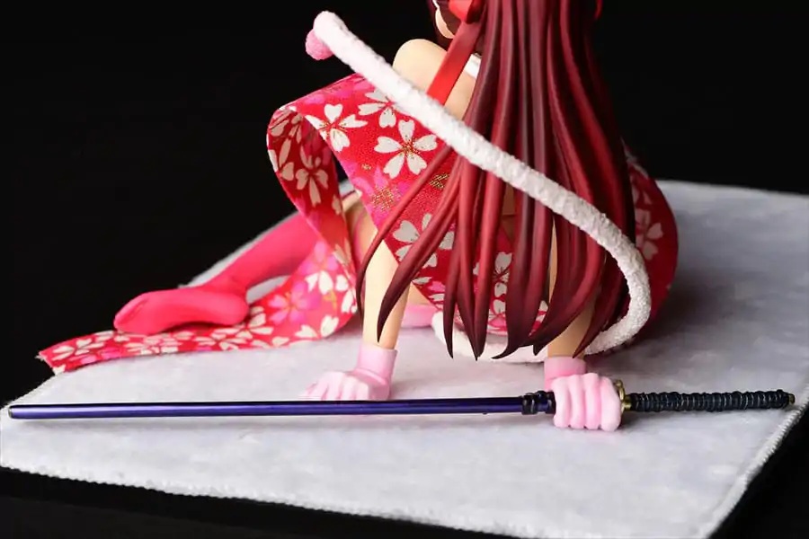 Fairy Tail Statuie 1/6 Erza Scarlet - Cherry Blossom CAT Gravure_Style 13 cm poza produsului