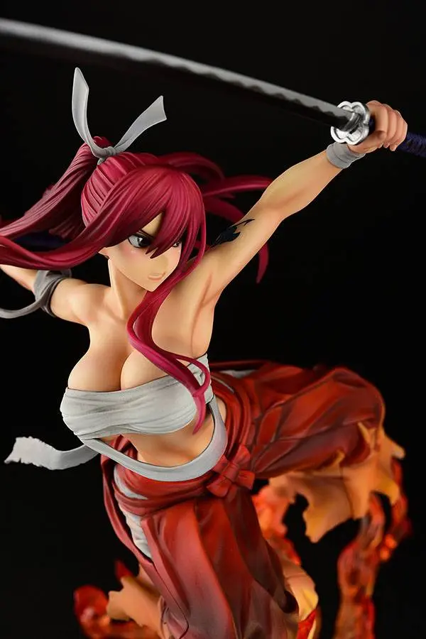 Fairy Tail Statuie 1/6 Erza Scarlet Samurai Ver. Kurenai 43 cm poza produsului