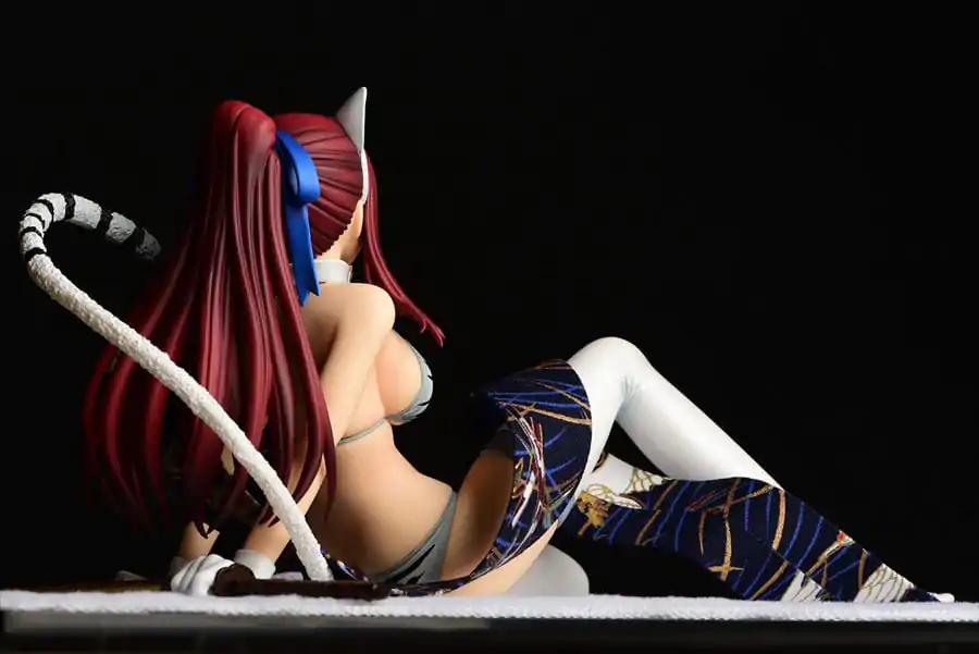 Fairy Tail Statuie 1/6 Erza Scarlet - White Tiger CAT Gravure_Style 13 cm poza produsului