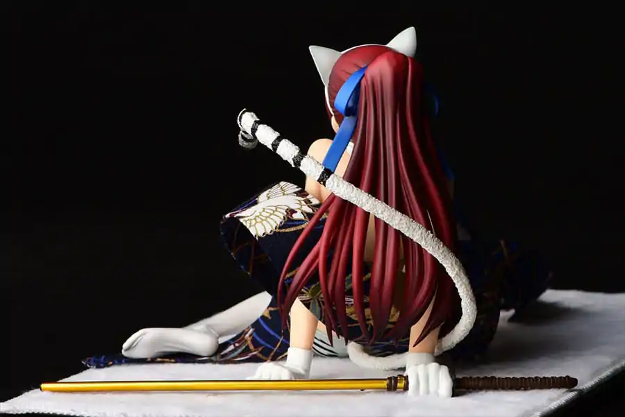 Fairy Tail Statuie 1/6 Erza Scarlet - White Tiger CAT Gravure_Style 13 cm poza produsului