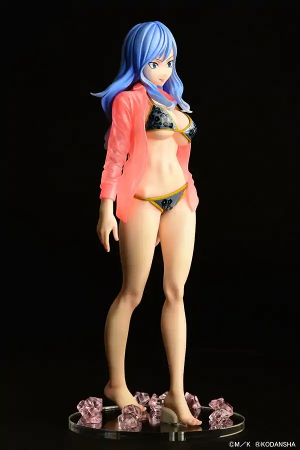 Statuie Fairy Tail 1/6 Jubia Lokser Gravure_Stylesee-through wet shirt Black Bikini!! 25 cm poza produsului