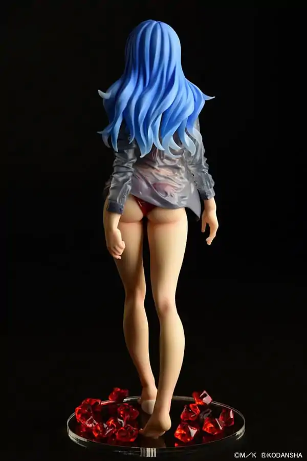 Statuie Fairy Tail 1/6 Jubia Lokser Gravure_Stylesee-through wet shirt Bikini Roșu!! 25 cm poza produsului