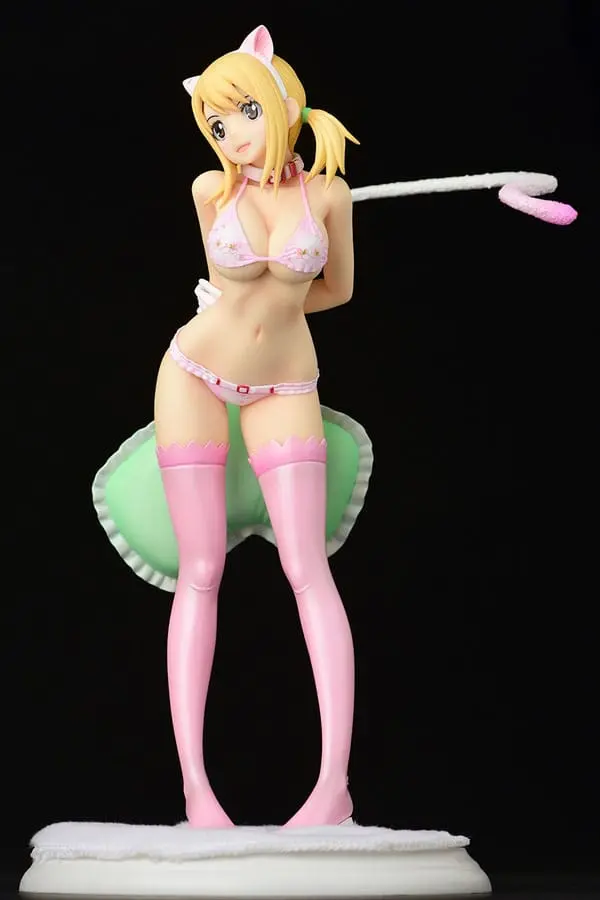 Statuie Fairy Tail 1/6 Lucy Heartfilia·Cherry blossom CAT Gravure_Style 25 cm poza produsului