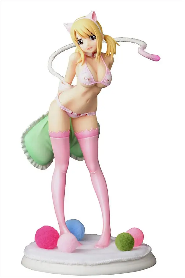 Statuie Fairy Tail 1/6 Lucy Heartfilia·Cherry blossom CAT Gravure_Style 25 cm poza produsului