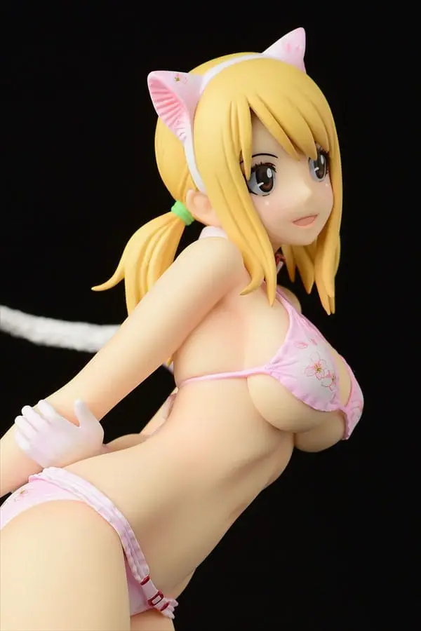 Statuie Fairy Tail 1/6 Lucy Heartfilia·Cherry blossom CAT Gravure_Style 25 cm poza produsului