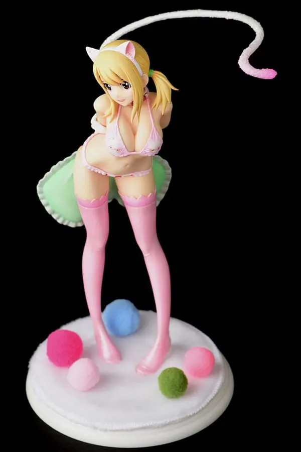 Statuie Fairy Tail 1/6 Lucy Heartfilia·Cherry blossom CAT Gravure_Style 25 cm poza produsului