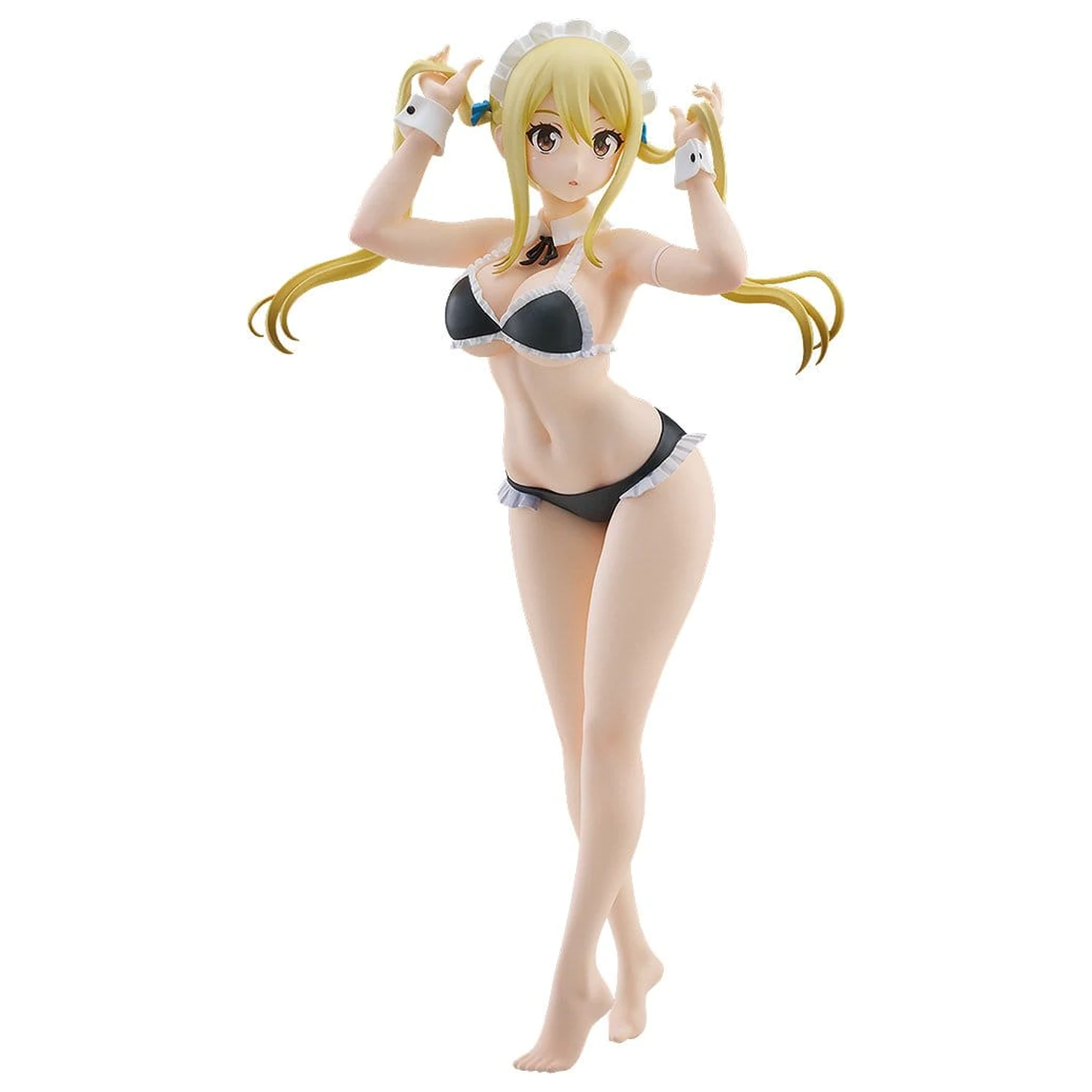 Fairy Tail 100 Years Quest Beach Queens Pop Up Parade Statuie din PVC Lucy Heartfilia: Virgo Form Swimsuit Ver. L Size 23 cm poza produsului