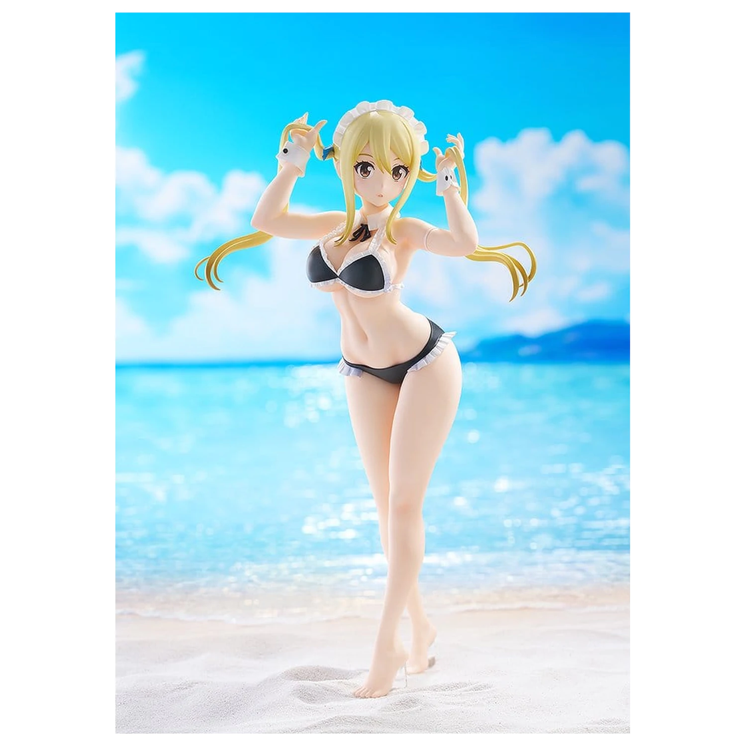 Fairy Tail 100 Years Quest Beach Queens Pop Up Parade Statuie din PVC Lucy Heartfilia: Virgo Form Swimsuit Ver. L Size 23 cm poza produsului