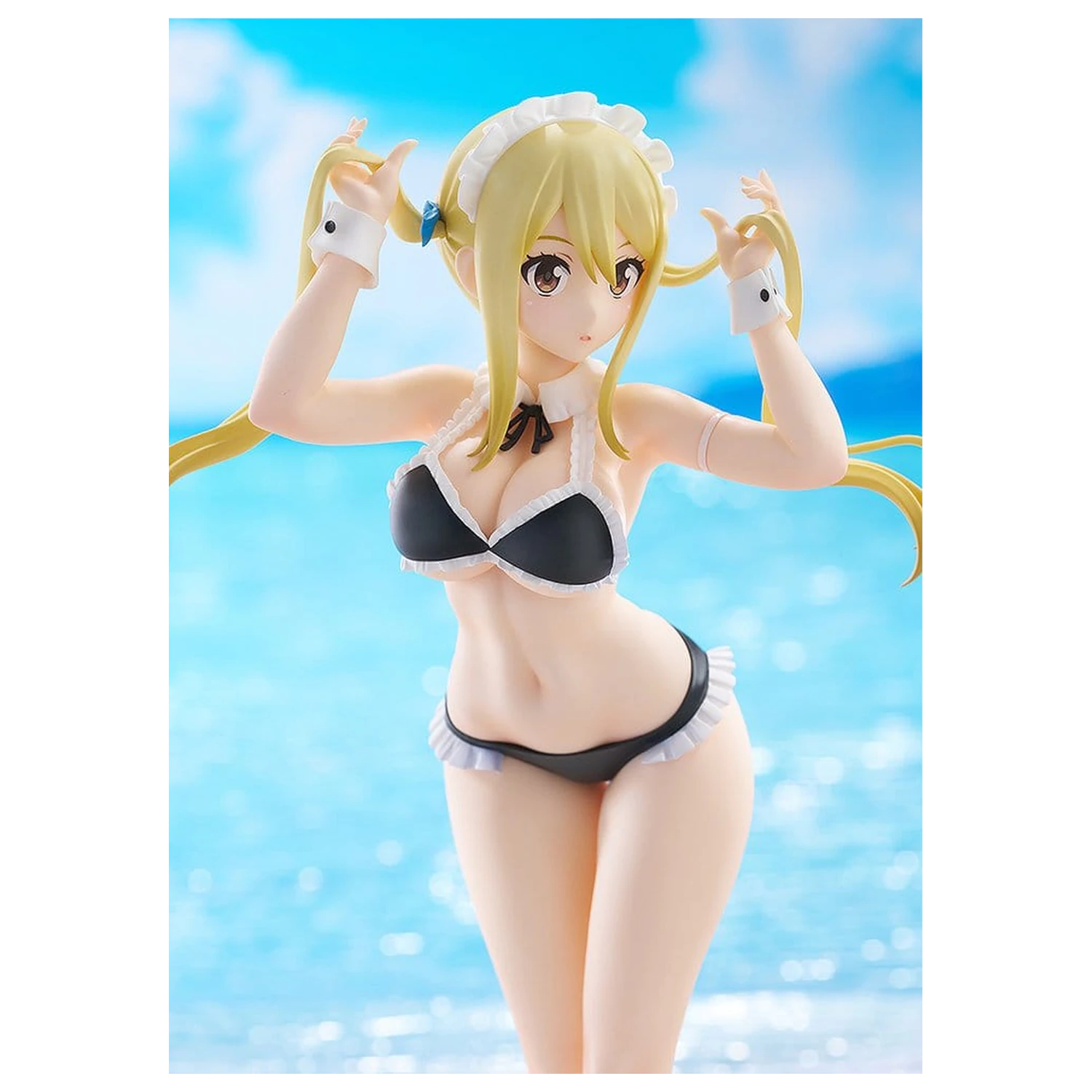 Fairy Tail 100 Years Quest Beach Queens Pop Up Parade Statuie din PVC Lucy Heartfilia: Virgo Form Swimsuit Ver. L Size 23 cm poza produsului