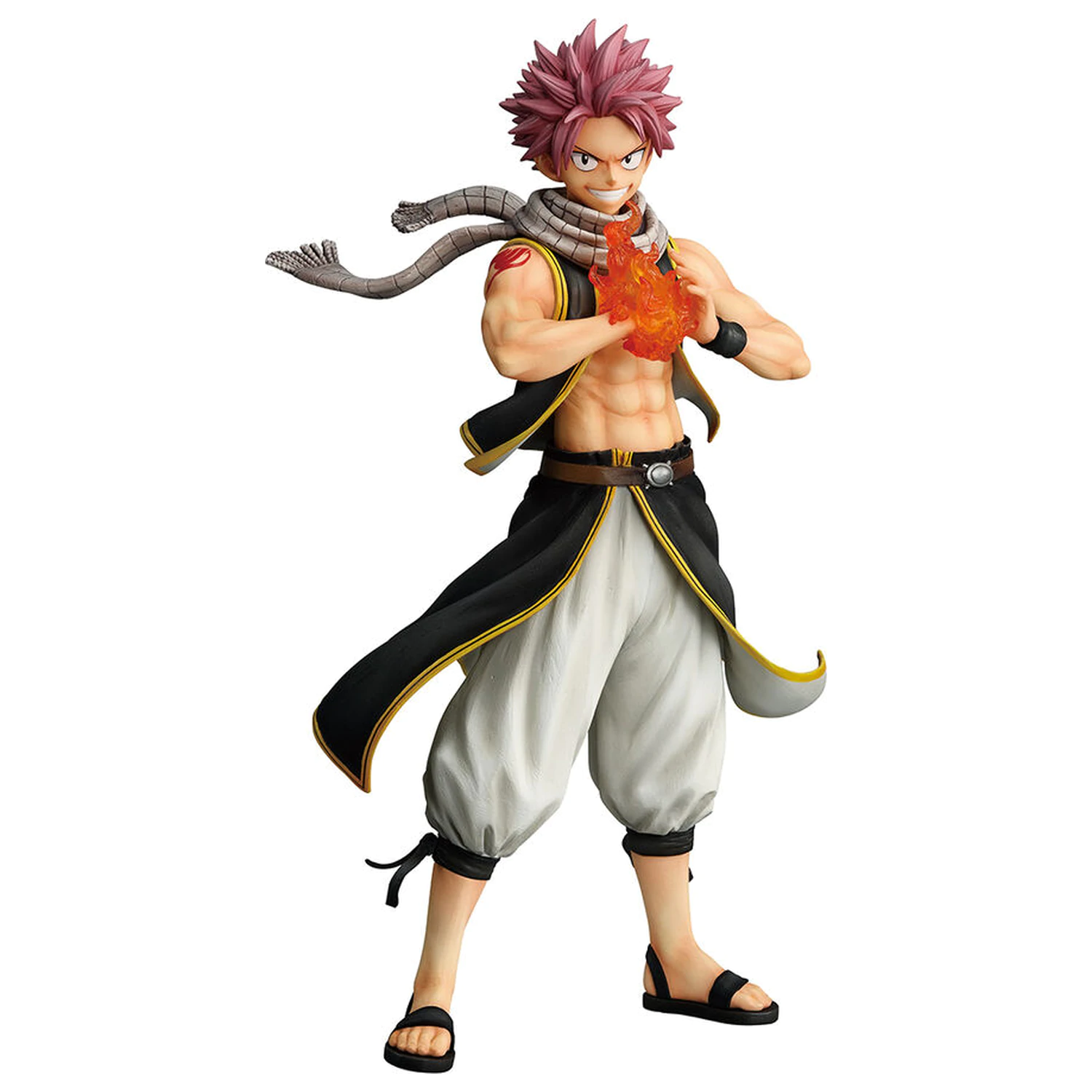 Fairy Tail 20th Anniversary Natsu Dragneel Ichibansho figurina 25cm poza produsului