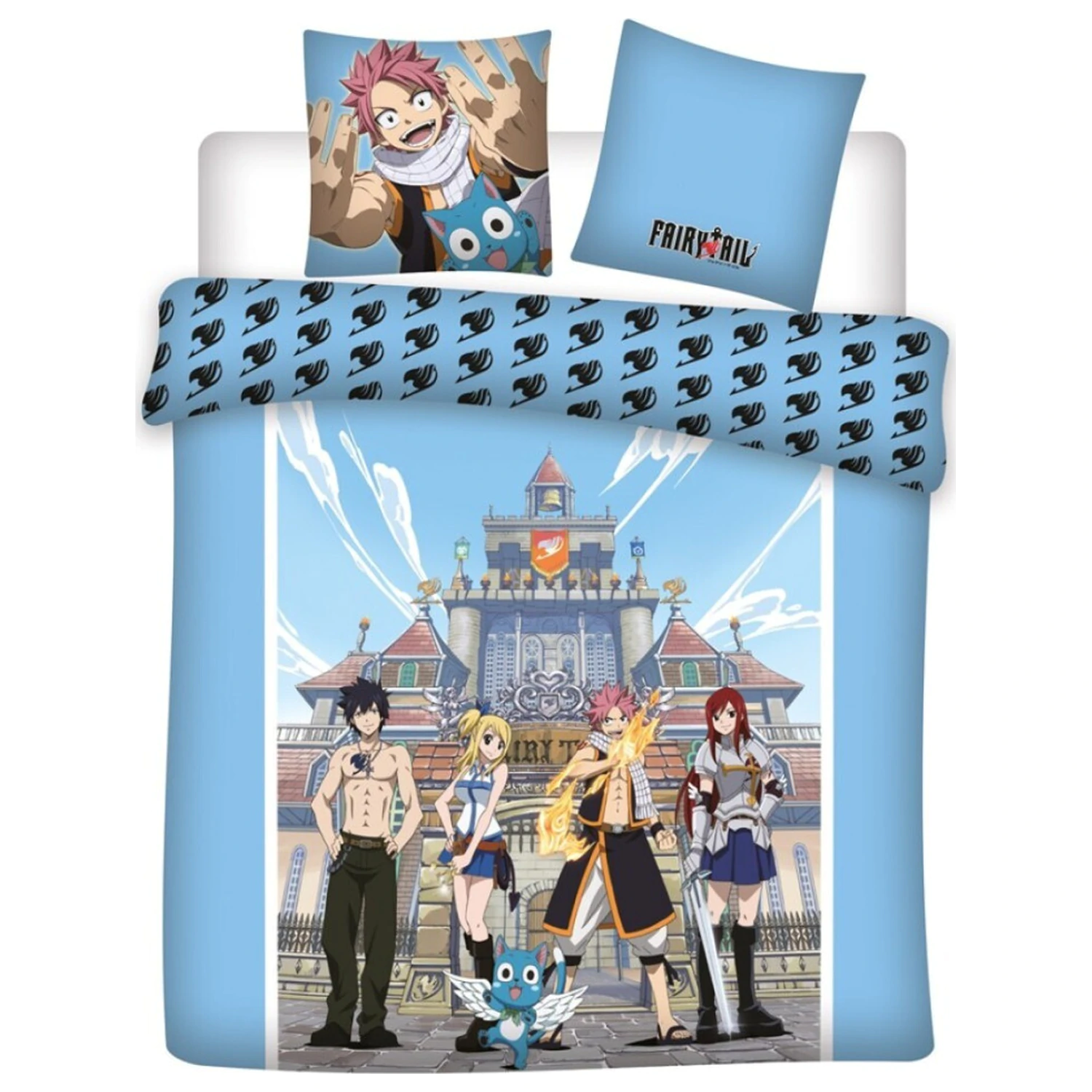 Fairy Tail Fortress Husa de pilota dubla din microfibra poza produsului