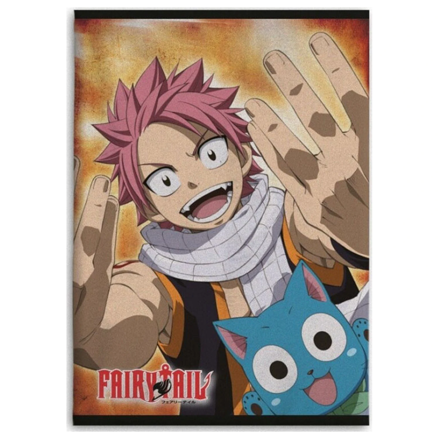 Fairy Tail Happy Pătură Fleece 100x140cm poza produsului