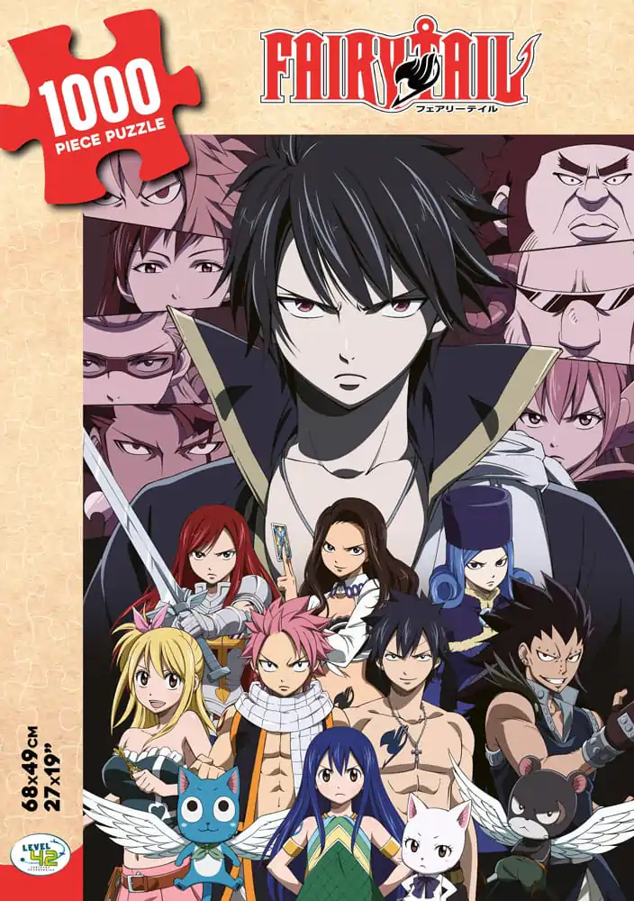 Fairy Tail Puzzle The Guild (1000 piese) poza produsului