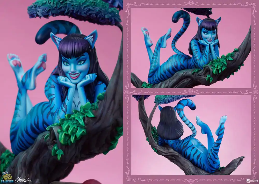 Fairytale Fantasies Collection Statuie Lady Cheshire Cat 63 cm poza produsului