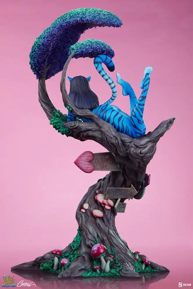 Fairytale Fantasies Collection Statuie Lady Cheshire Cat 63 cm poza produsului