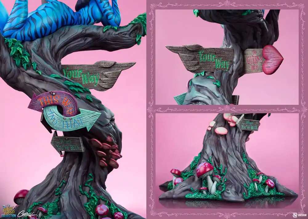 Fairytale Fantasies Collection Statuie Lady Cheshire Cat 63 cm poza produsului
