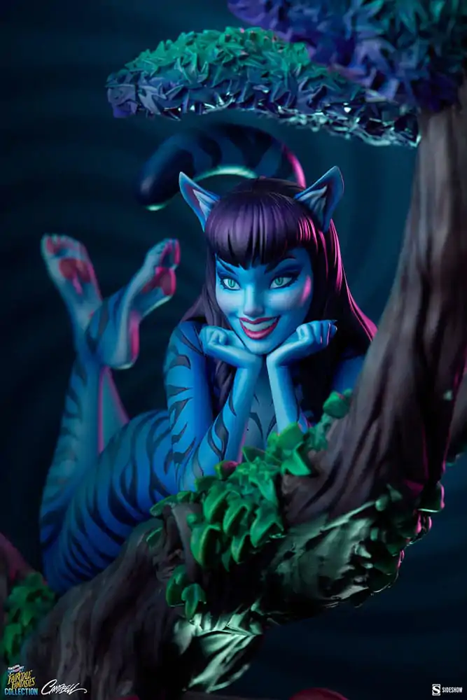 Fairytale Fantasies Collection Statuie Lady Cheshire Cat 63 cm poza produsului