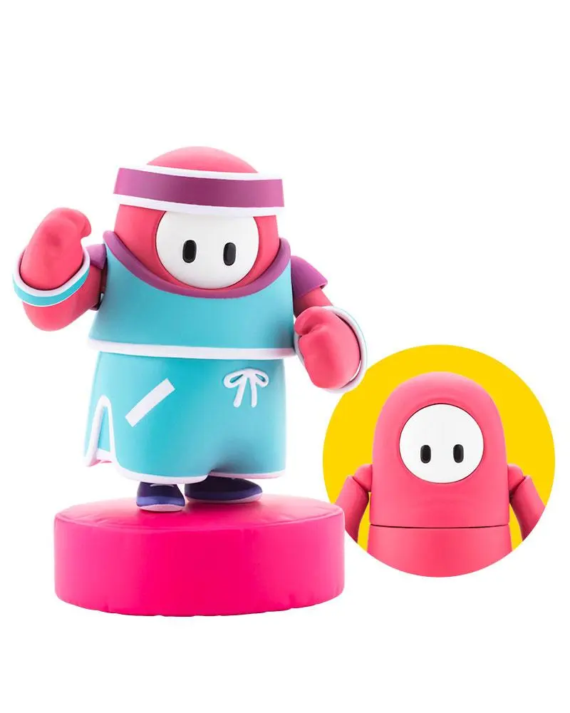 Fall Guys: Ultimate Knockout Action Figure 1/20 Pachet 02 Beach Ball / Rookie Skin 8 cm poza produsului