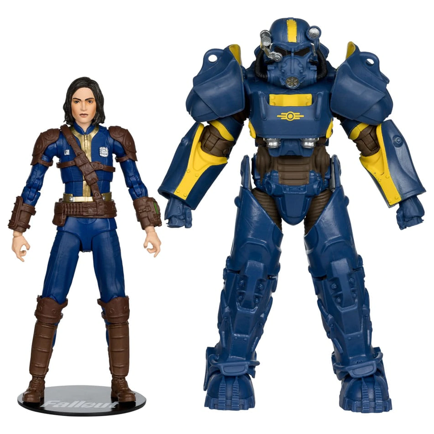 Fallout 4 Statuie set de 2 bucati T-60 Vault Tec & Sole Survivor 18 cm poza produsului