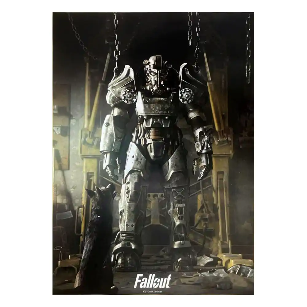 Fallout 4 Art Print Armură Electrică 30 x 40 cm - neînrămat poza produsului