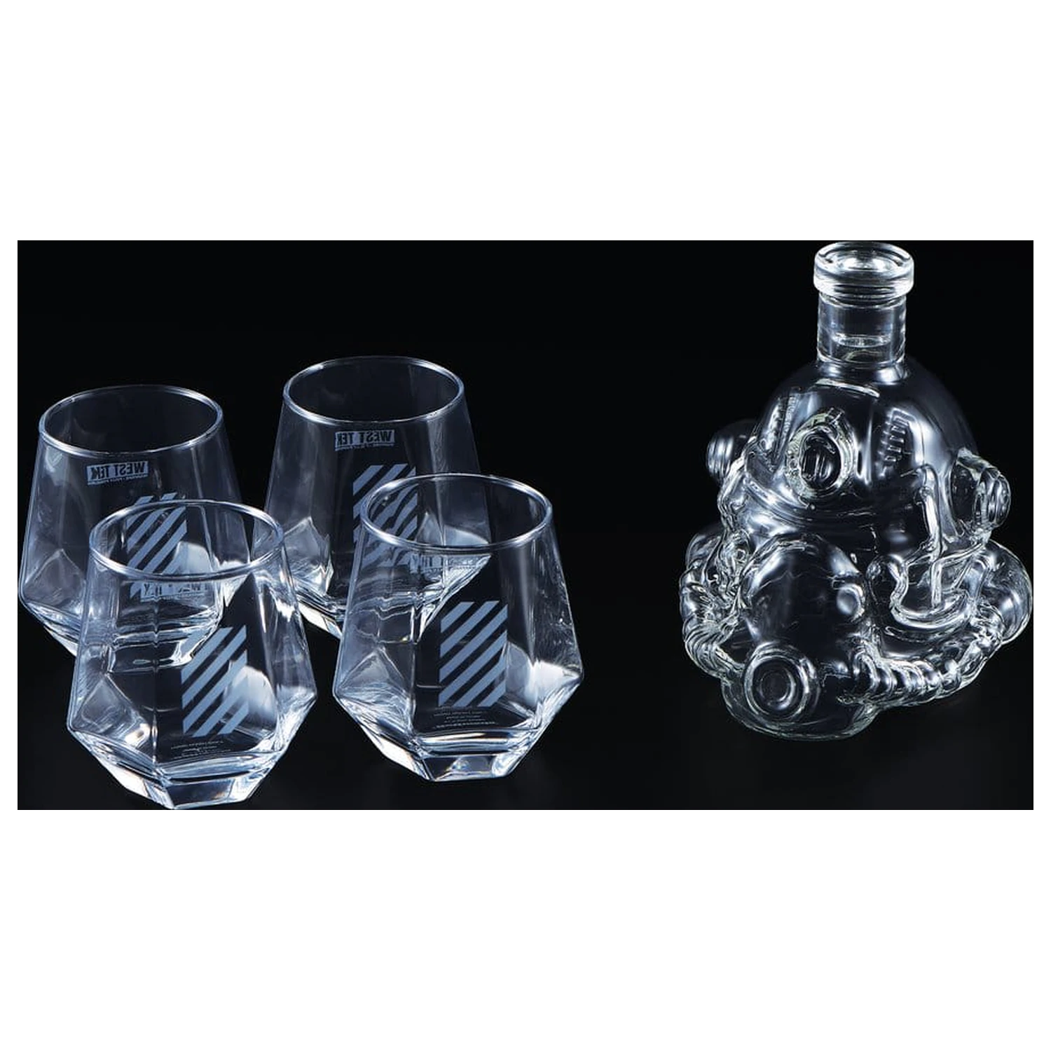 Fallout Decanter Set de 5 piese T-51 poza produsului