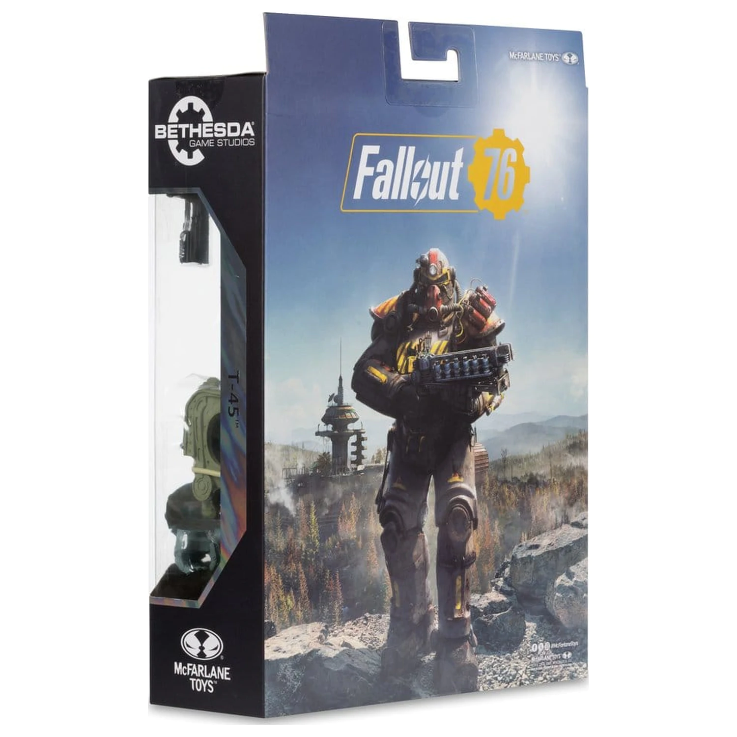 Fallout 76 Gaming Edition figurina de actiune T-45 Military Armor (Red Platinum Edition) 20 cm poza produsului