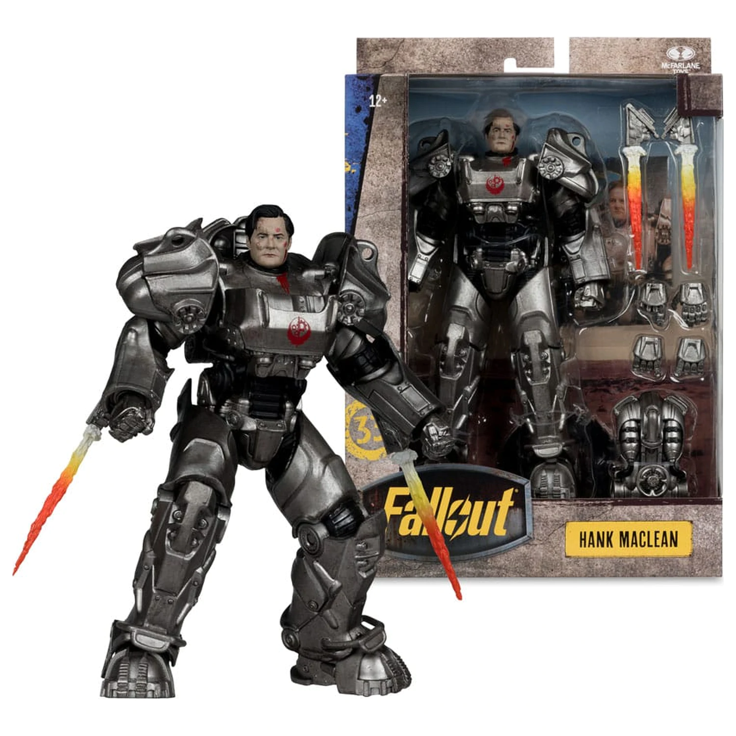 Fallout Action Figure Hank MacLean 19 cm poza produsului