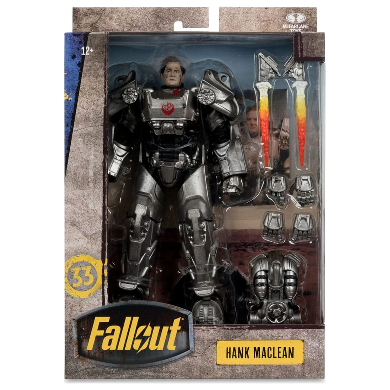 Fallout Action Figure Hank MacLean 19 cm poza produsului