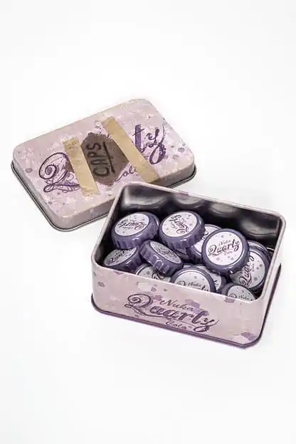Fallout Bottle Caps Series Tin colecționabil Nuka Quartz 10 cm poza produsului
