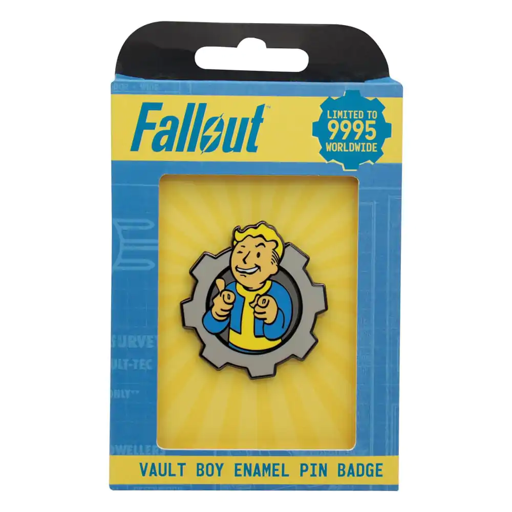 Fallout Pin Badge Charisma Boy Editie Limitata poza produsului