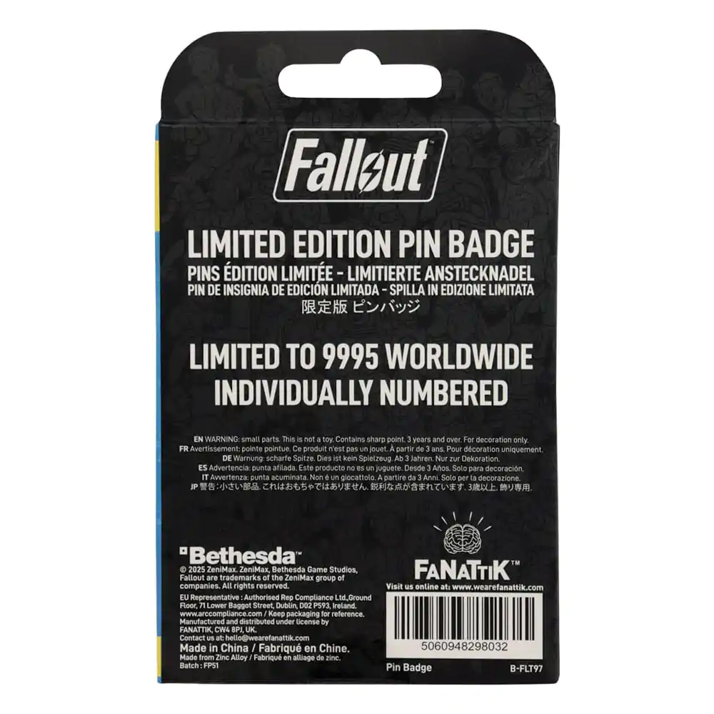 Fallout Pin Badge Charisma Boy Editie Limitata poza produsului
