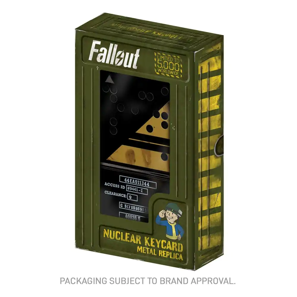 Fallout Eternal Replică Card Cheie Nucleară Ediție Limitată poza produsului