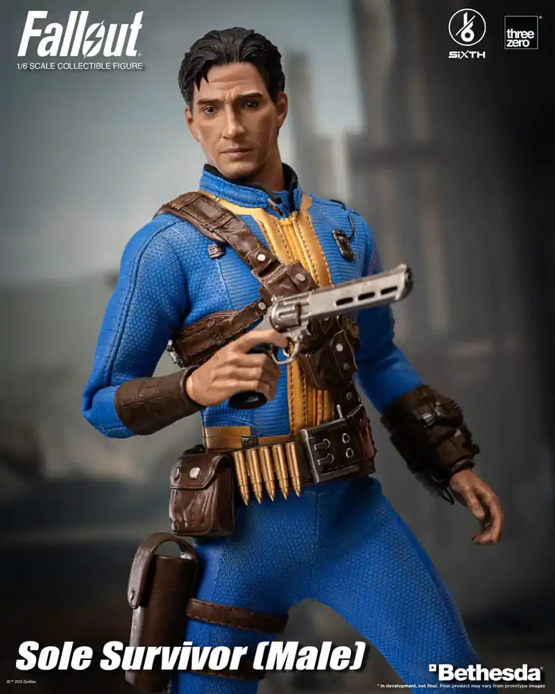 Figurină de acțiune Fallout FigZero 1/6 Supraviețuitorul (Masculin) 31 cm poza produsului