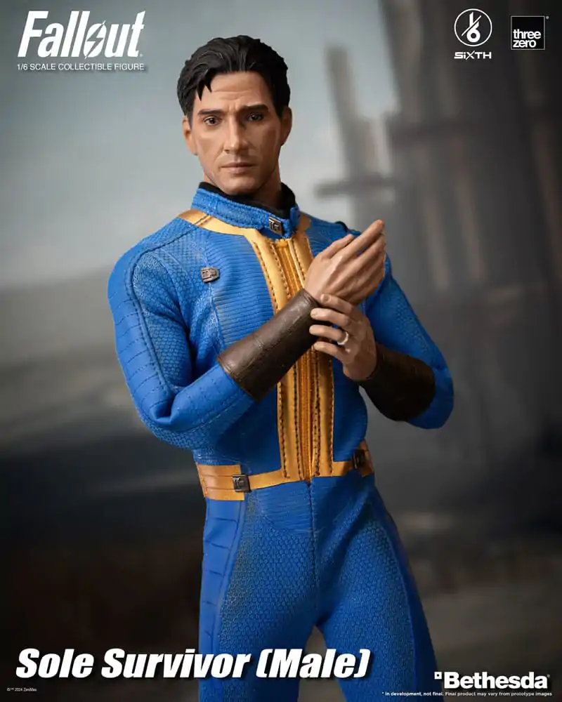 Figurină de acțiune Fallout FigZero 1/6 Supraviețuitorul (Masculin) 31 cm poza produsului