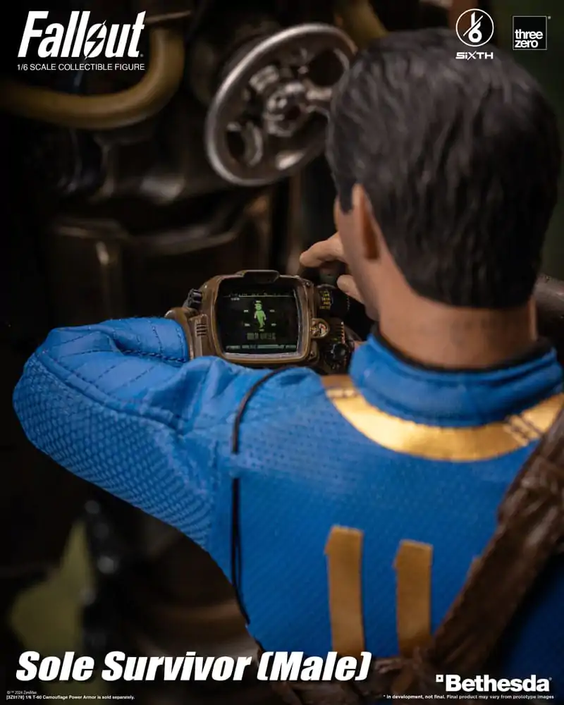 Figurină de acțiune Fallout FigZero 1/6 Supraviețuitorul (Masculin) 31 cm poza produsului