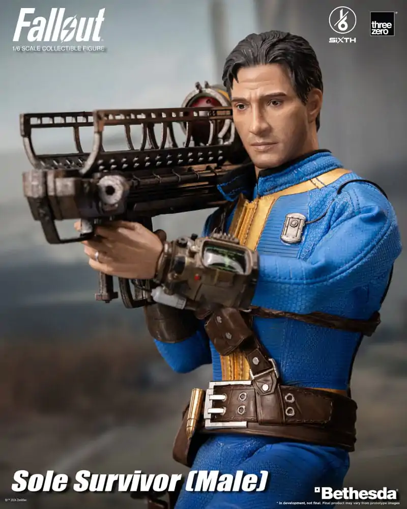 Figurină de acțiune Fallout FigZero 1/6 Supraviețuitorul (Masculin) 31 cm poza produsului