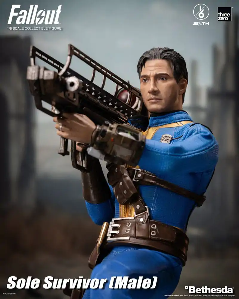 Figurină de acțiune Fallout FigZero 1/6 Supraviețuitorul (Masculin) 31 cm poza produsului